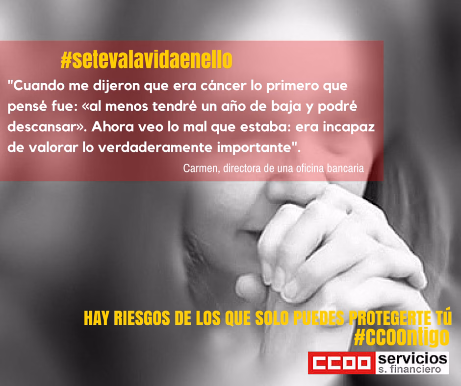 Campaña contra la insoportable presión comercial en el sector financiero